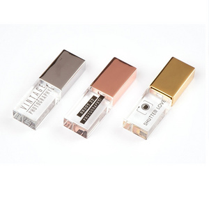 Gold/ Rose gold Crystal USB 4GB 8GB 16GB 32GB Wedding USB 64GB 3.0 Flash Drive with 3D Engraved Logo