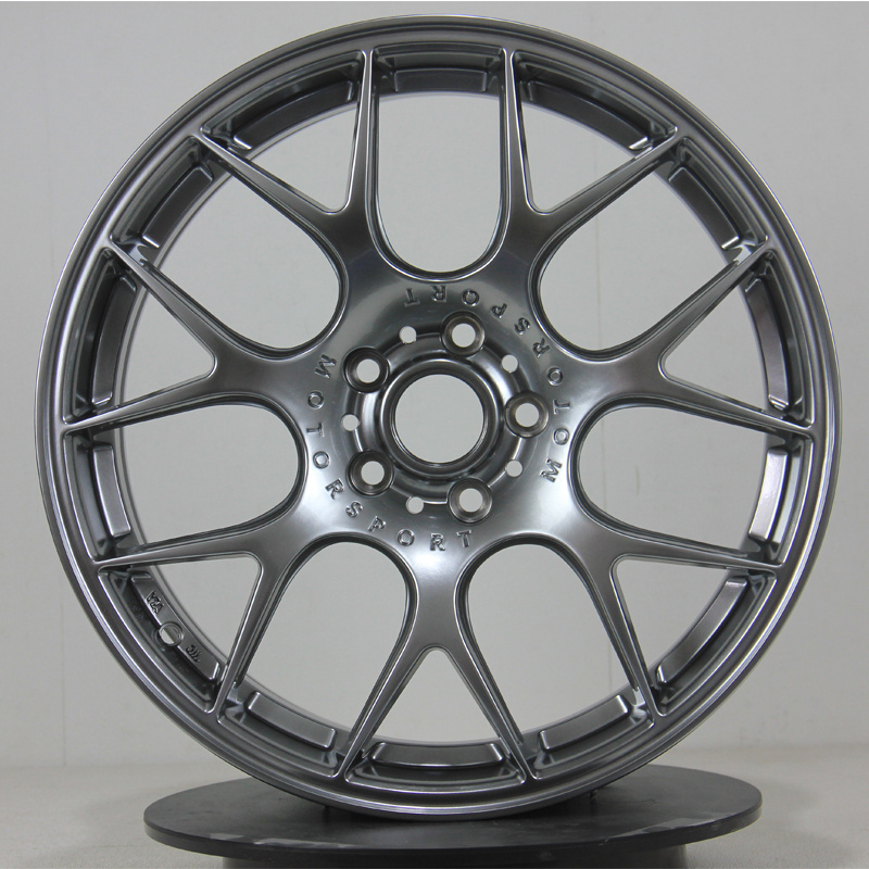 18 Inch 5 Holes Pcd 110 112mm Car Rims Hyper Black Rims Alloy Wheel For Bmw For Mercedes Benz