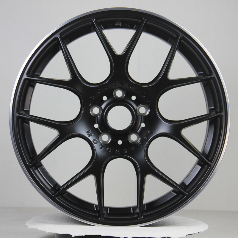 18 Inch 5 Holes Pcd 110 112mm Car Rims Hyper Black Rims Alloy Wheel For Bmw For Mercedes Benz