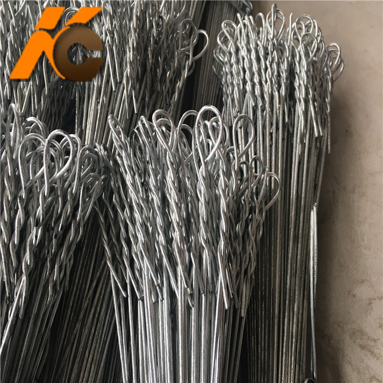 Factory  high quality phosphate quick link Cotton baling wire ties/ junked tires baling wire ties