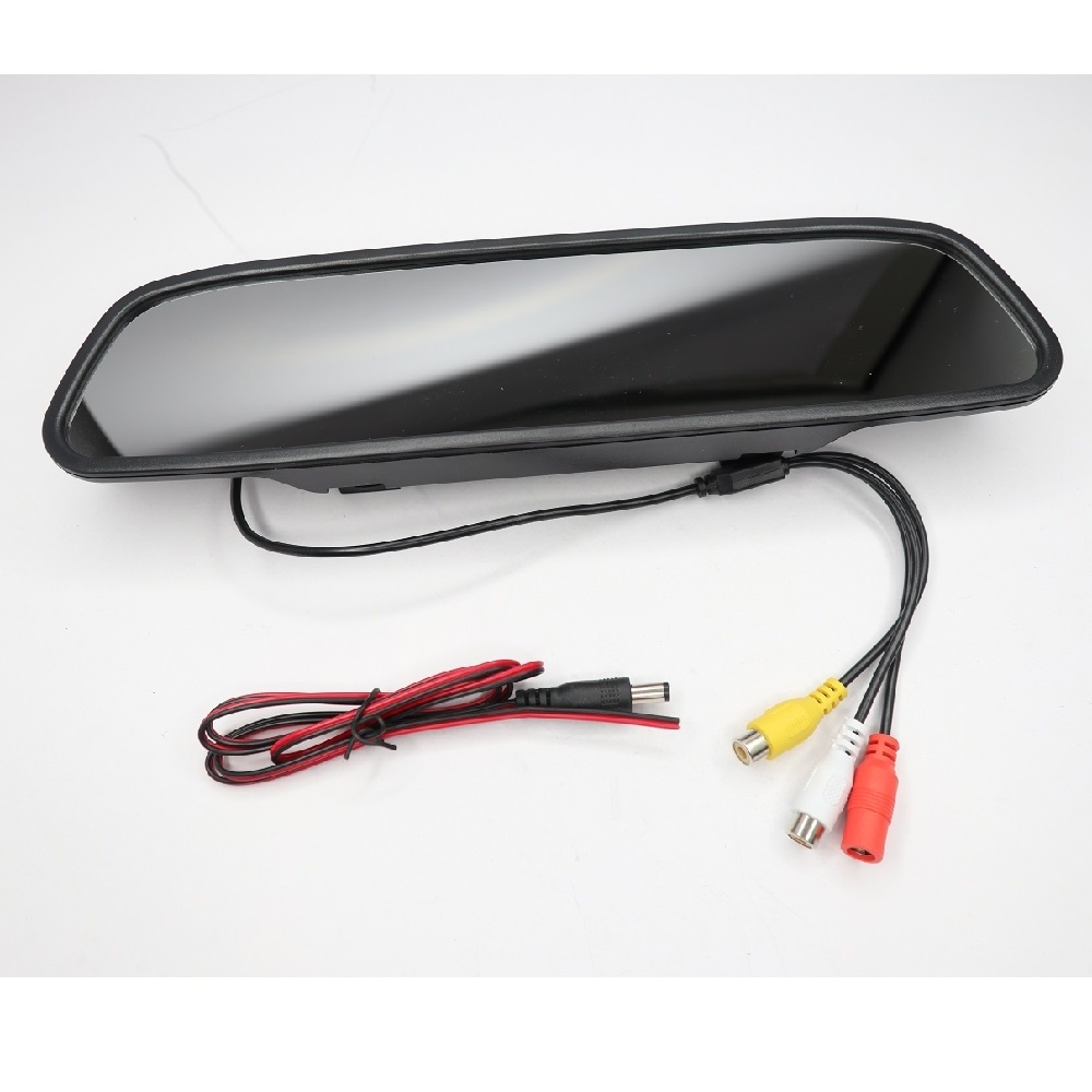 Universal car mirror vehicle security system 4.3 inch rear view mirror LCD monitor