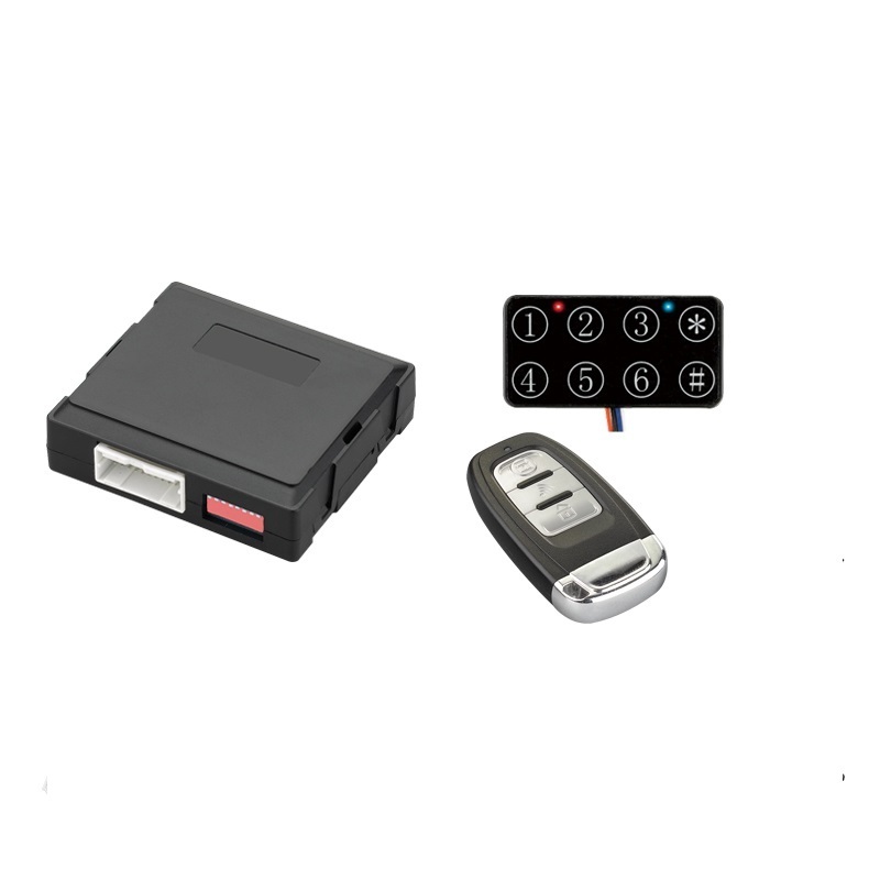 Universal automatic transmission car remote control password keypad remote start engine kit