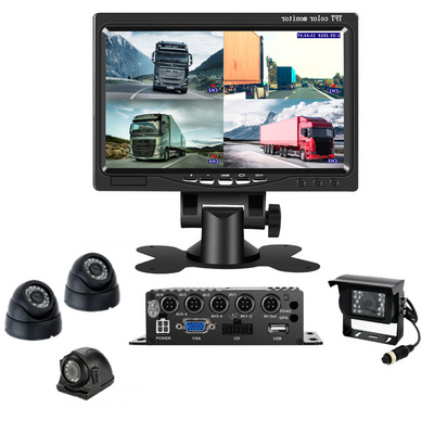 7 inch  4G GPS Truck  surrounding bird view security monitoring camera  Rear View Backup Camera And Monitor Kit System