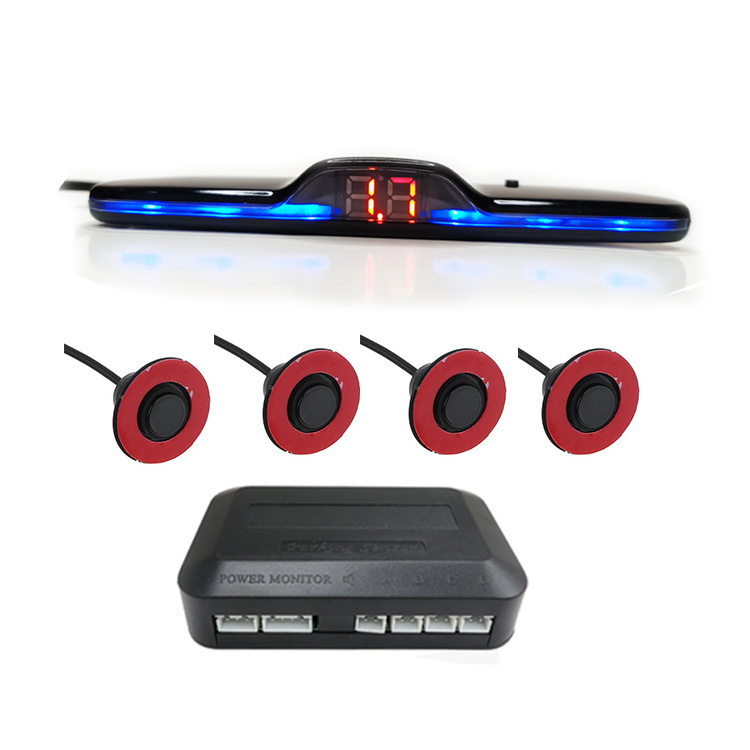 Car Auto Parktronic Led Parking Sensor Reverse Backup Car Parking Radar Detector car reverse Aid