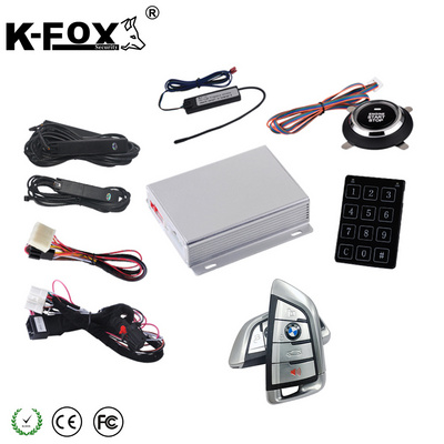 smart pke push button engine to start  to stop system passive keyless entry smart push button engine start push button