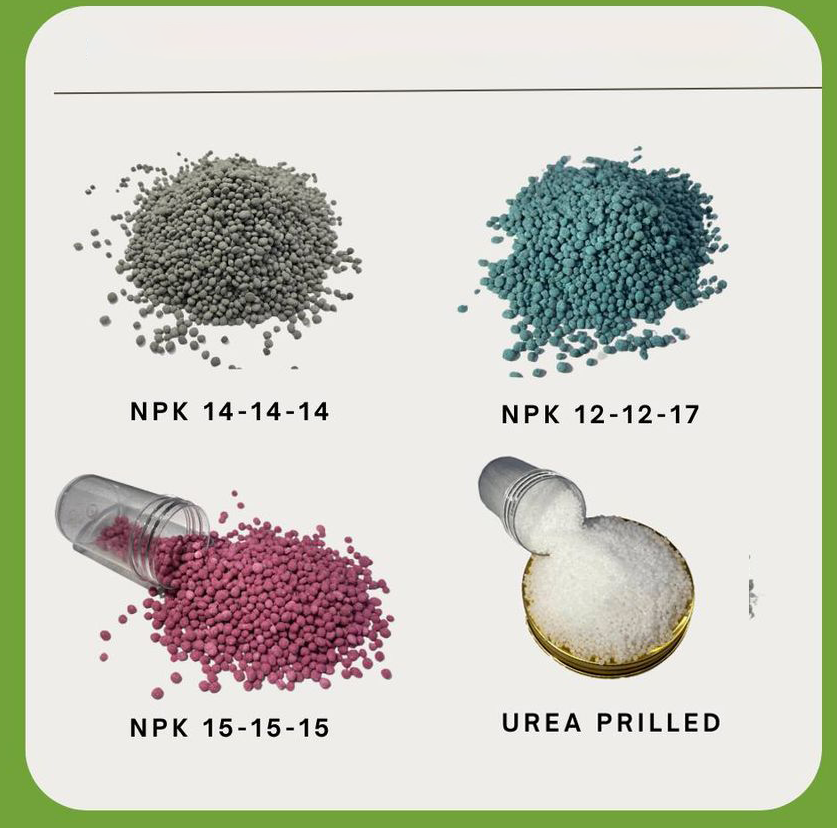 Wholesale price green foliar granule compound fertilizer npk 17 17 17 fertilizer