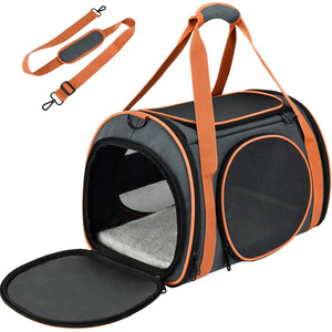 FREE SAMPLE Cat Carrier TSA Airline Approved with Ventilation for Small Medium Cats Dogs Puppies Dog Carrier with Big