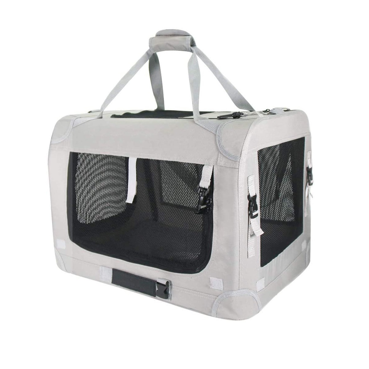 FREE SAMPLE Extra Large Cat Carrier Soft Sided Folding Small Medium Dog Pet Carrier Travel Collapsible Ventilated Comfortable