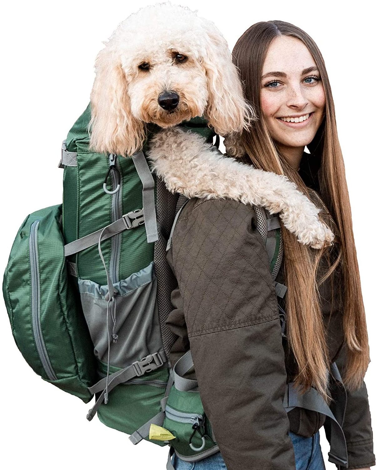 FREE SAMPLE Dog Carrier Backpack for Small and Medium Pets Front Facing Adjustable Dog Backpack Carrier Fully Ventilated