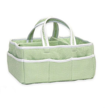 Baby Diaper Caddy Large Organizer Tote Bag for Infant Boy or Girl Collapsible Newborn Caddie Car Travel