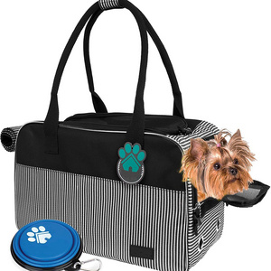 FREE SAMPLE Airline Approved Dog Purse Carrier Soft-Sided Pet Carrier for Puppy Kitten Portable Stylish Pet Travel Handbag