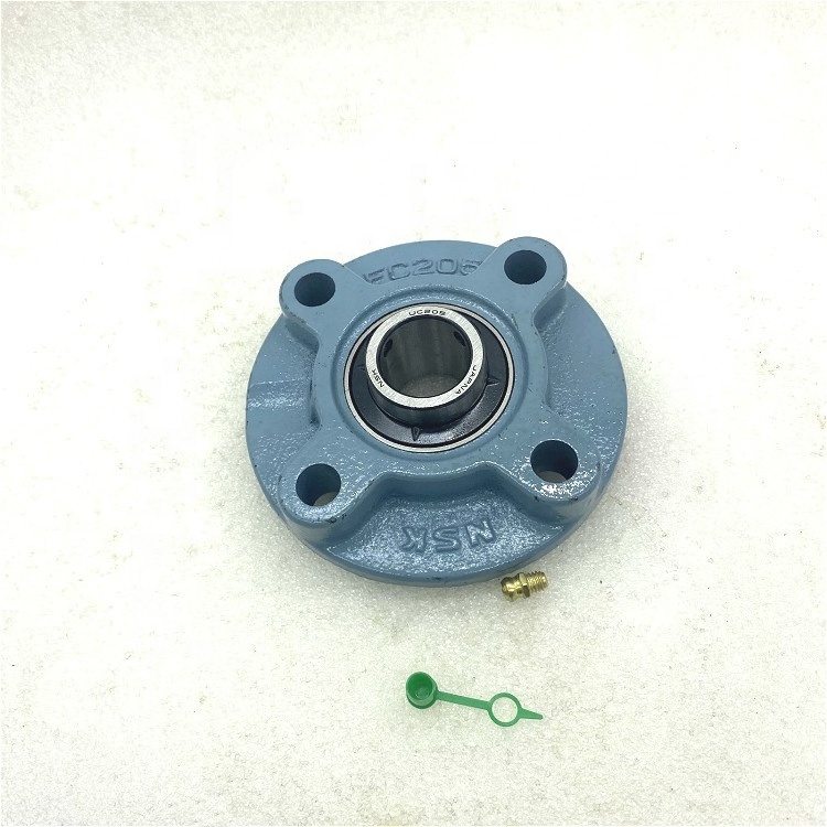 Set Screw Locking Piloted Flange Cartridge Unit UCFC217 UC217 UCFC218 UCFCX09 UCFCX10  bearing housing FC217