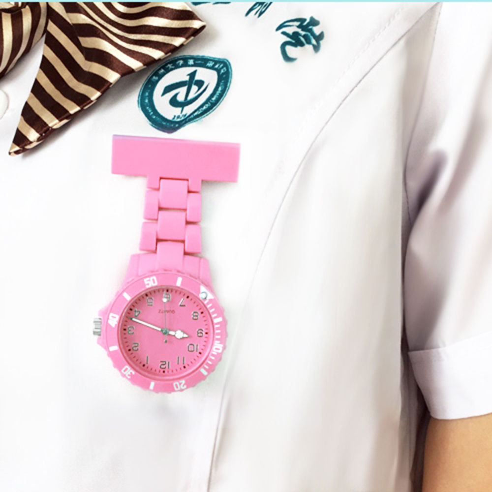 plastic analog watches 30mm fob watch nurse for doctor in luminous Dial index promotion breast watch for nurses