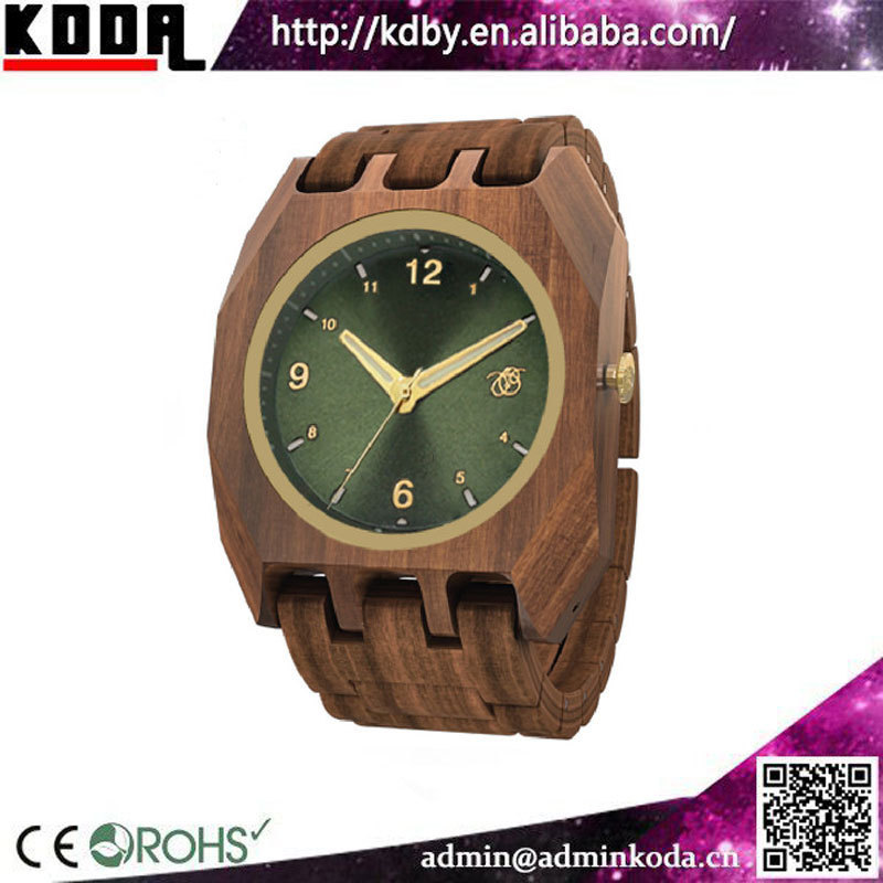 Quartz Water Resistant Royal Crown Watches Mens watch wooden watch your logo custom