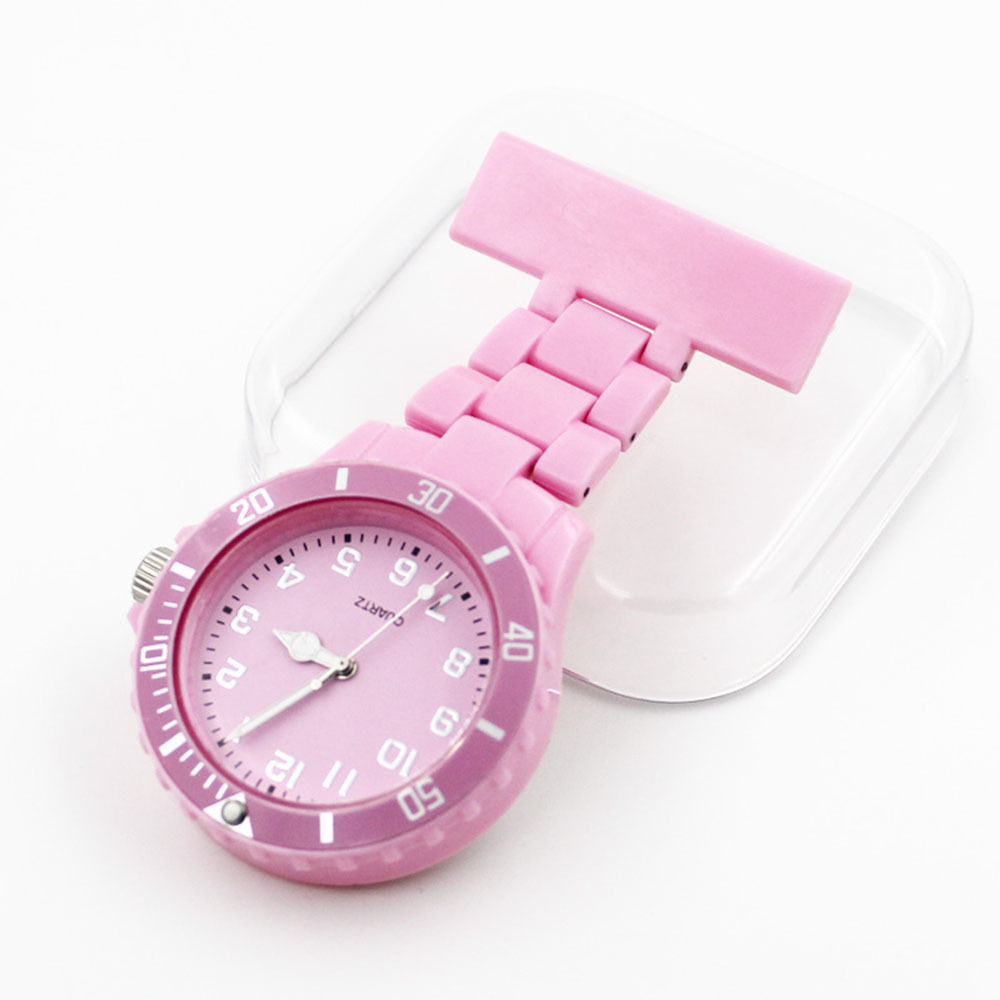 plastic analog watches 30mm fob watch nurse for doctor in luminous Dial index promotion breast watch for nurses