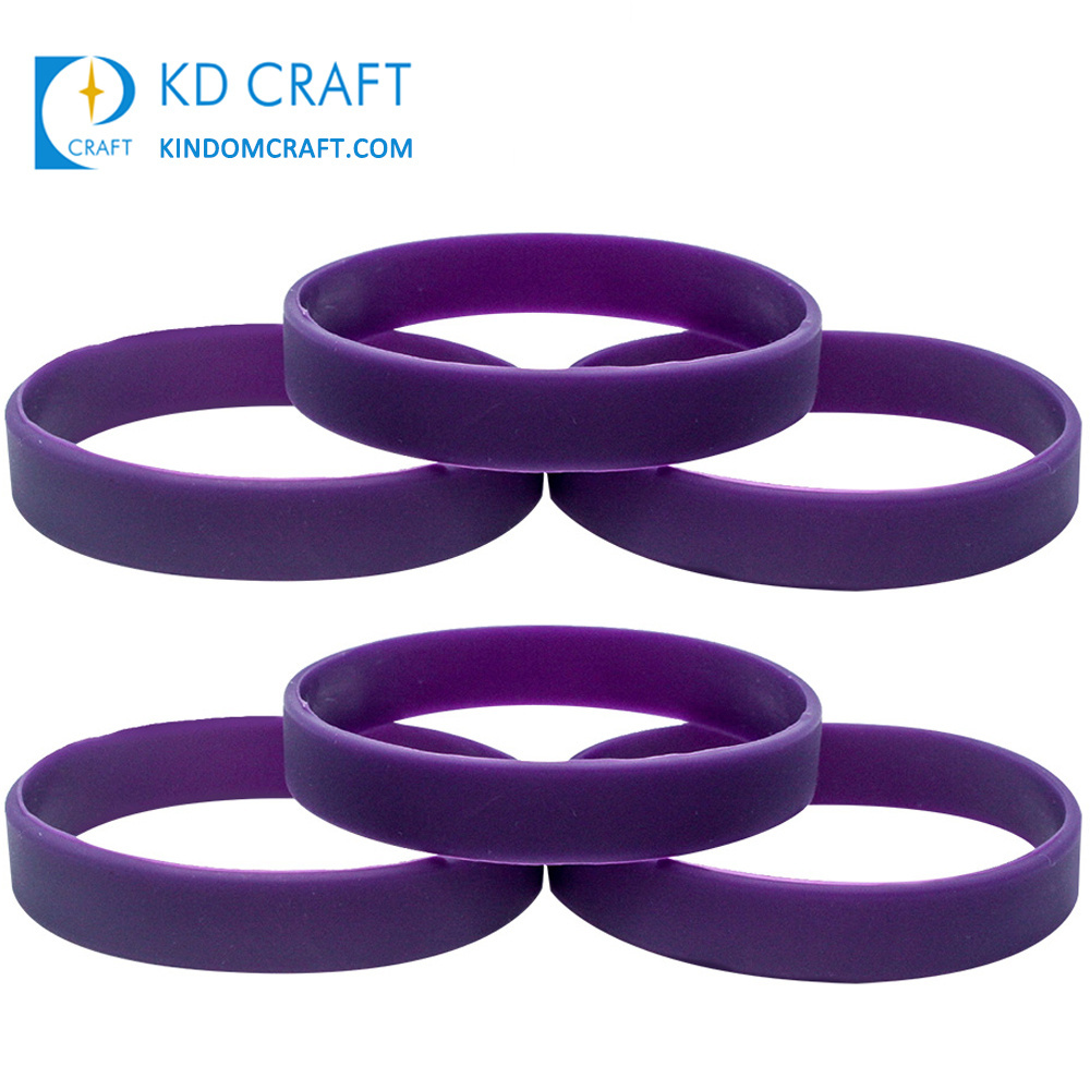 Wholesale Manufacturer Eco-Friendly Printed Custom Silicone Wristband Glitter Silicone Bracelets