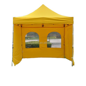 3mx3m outdoor folding gazebo garden tent with window wall