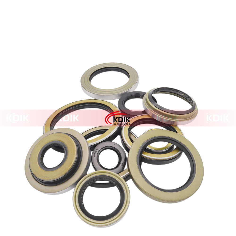 China Manufacture Rubber Oil Seal NBR FKM ACM Silicone PTFE Lip Rotary Shaft Bearing High Pressure Oil Seal Rubber Oil Seal