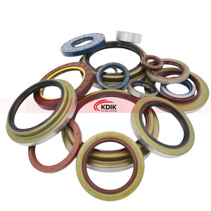 China Manufacture Rubber Oil Seal NBR FKM ACM Silicone PTFE Lip Rotary Shaft Bearing High Pressure Oil Seal Rubber Oil Seal