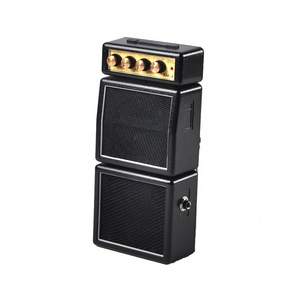 Mini 2W 9V 3 inch Portable Guitar Bass Amplifier Speaker