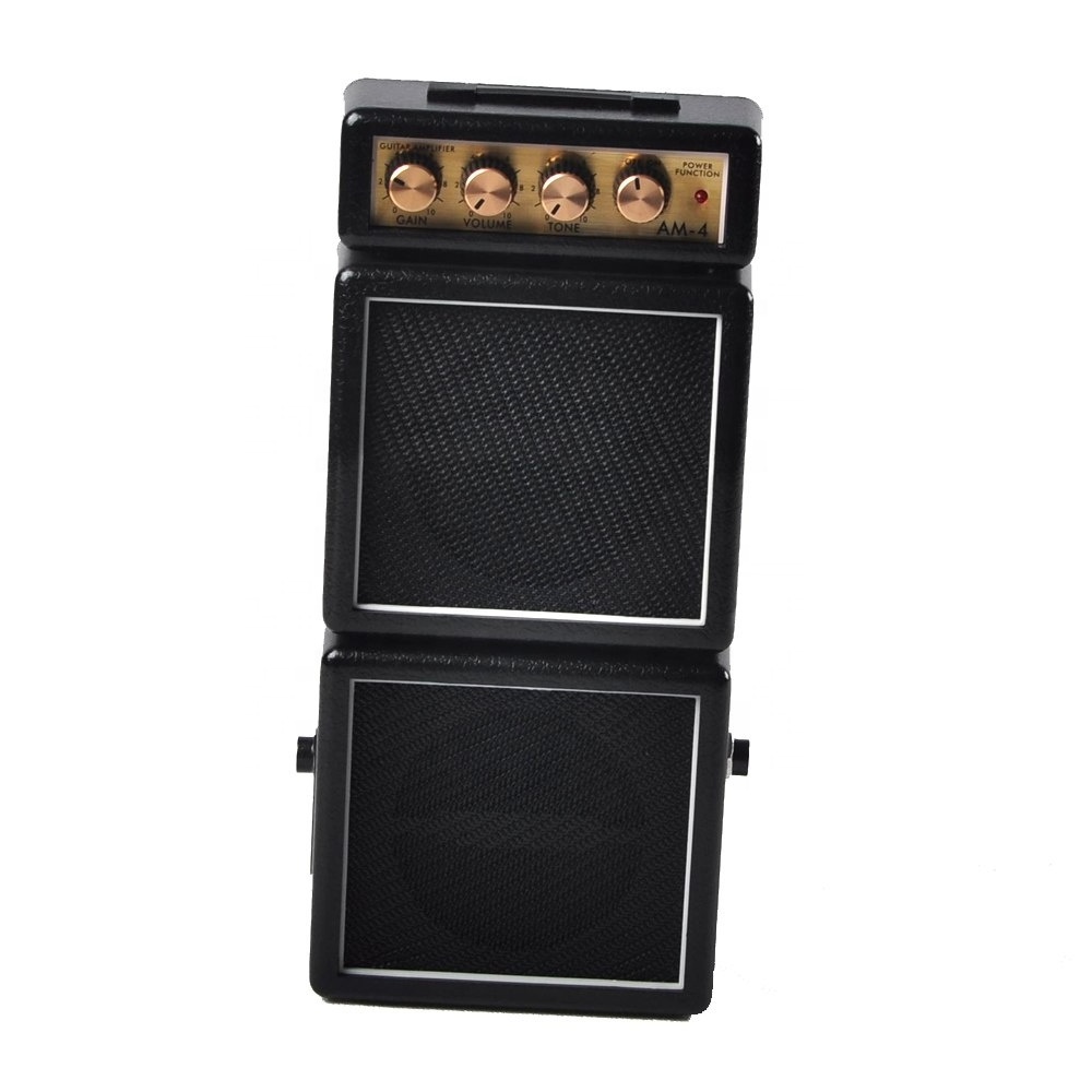 Mini 2W 9V 3 inch Portable Guitar Bass Amplifier Speaker