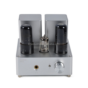 High Quality Mini Tube Headphone amplifier 27W KD-6P6P Audio tube amplifier black Auto Parts