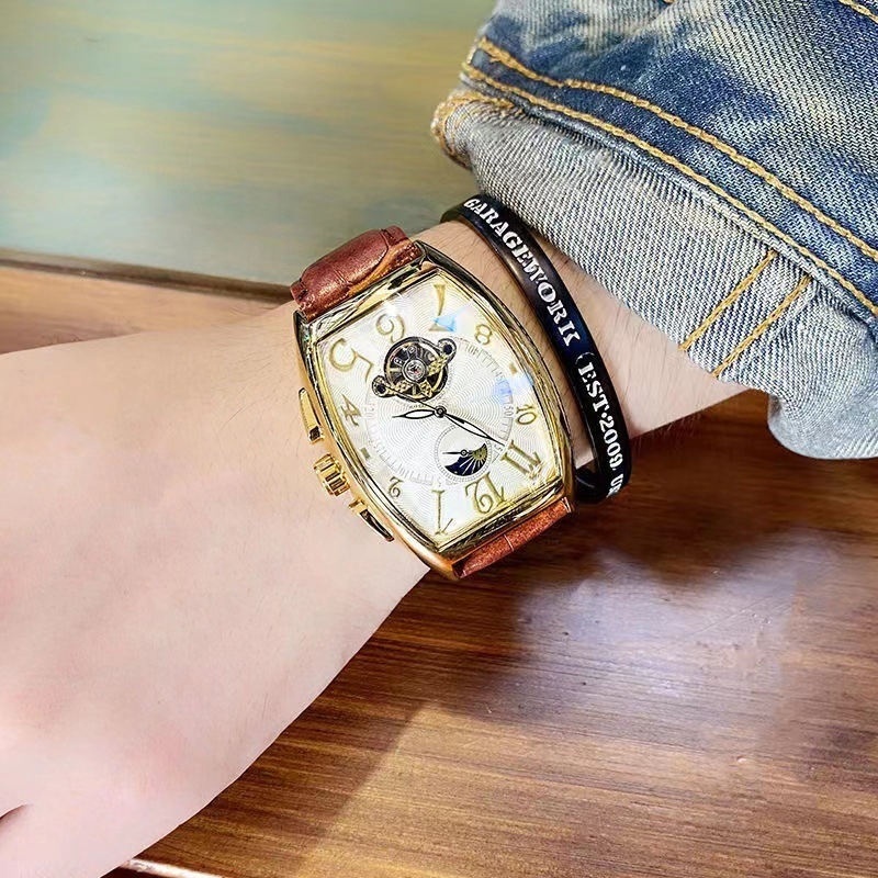 2023 New Trend Fashion Men's Luxury Mechanical Watch High Quality Designer Logo Business Men's Watch