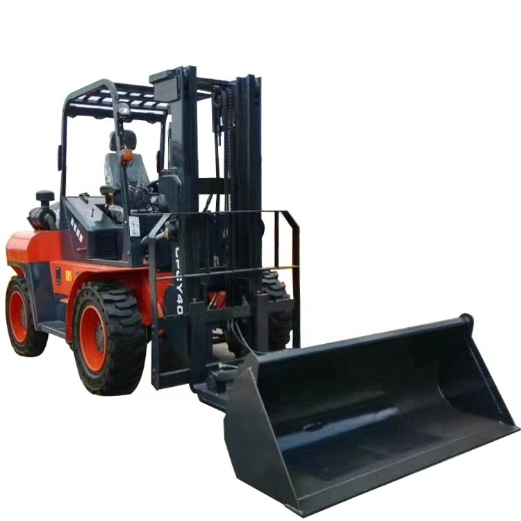 China 4Ton Rough Terrain Forklift/cross country forklift/off-road Forklift Truck