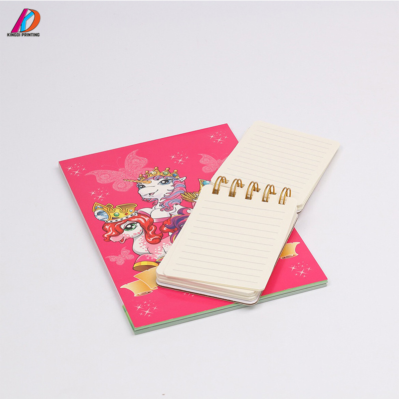 High quality custom logo blank journal pocket notebook autograph book