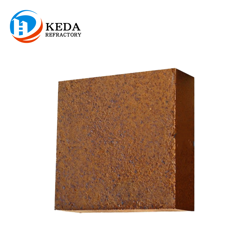 Magnesium iron spinel brick 95% magnesium brick MGO refractory brick for glass kilns