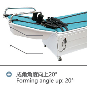 Physical rehabilitation Lumbar Electric Physical Therapy Bed Equipment Cervical neck back pain relief Traction table Bed