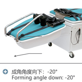 Physical rehabilitation Lumbar Electric Physical Therapy Bed Equipment Cervical neck back pain relief Traction table Bed