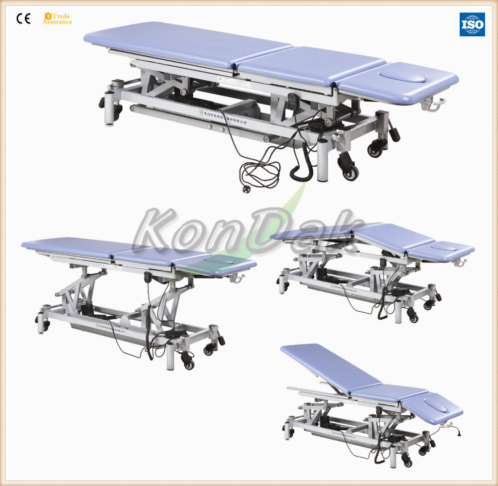 lumbar traction table Rehabilitation physiotherapy treatment bed