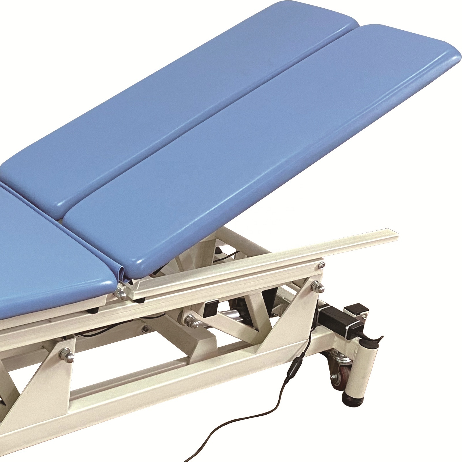 electric treatment table portable physical therapy table medical table hospital chair 6 section electric traction bed