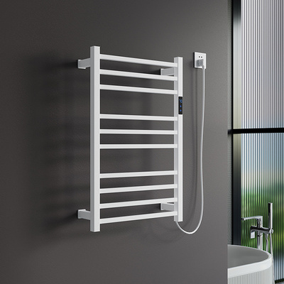 Hotel Vertical Heated Towel Rail Stainless Steel Electric Towel Warmer Wall Mounted Bathroom Heated Towel Racks