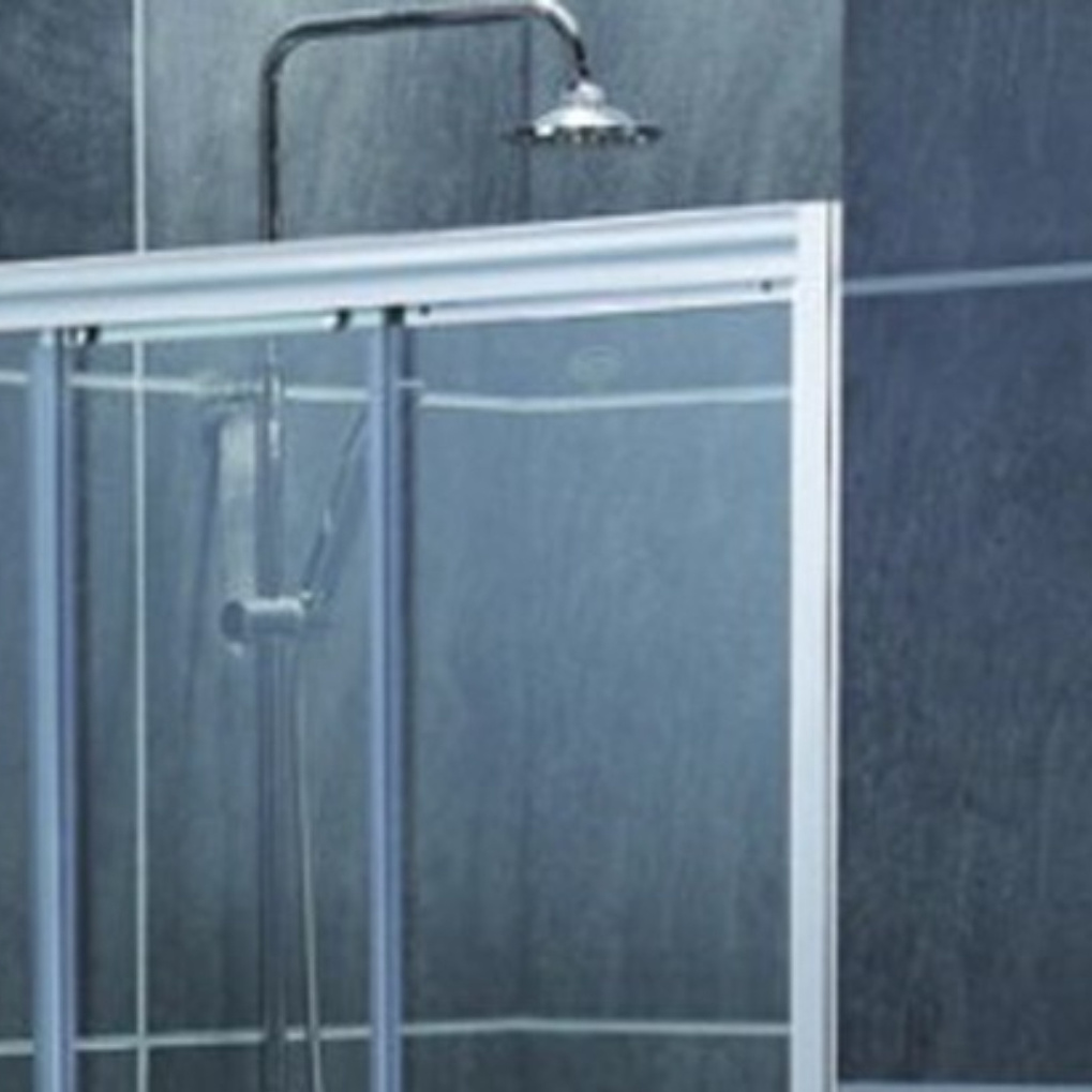 Best Selling 3 Tempered Glass Sliding With Frame Shower Door