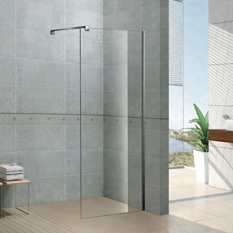 Modern Urban Style Simple and Stylish Tempered Glass Screen Shower Door