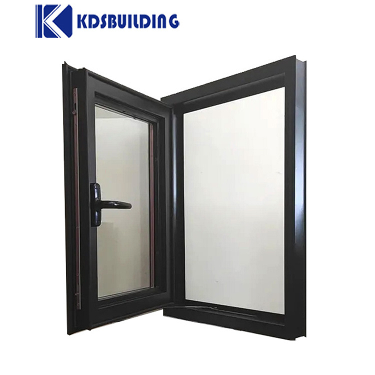 KDSBuilding Security Fireproof Black Profile Insulated Stainless Steel Decorative Window Grill Design