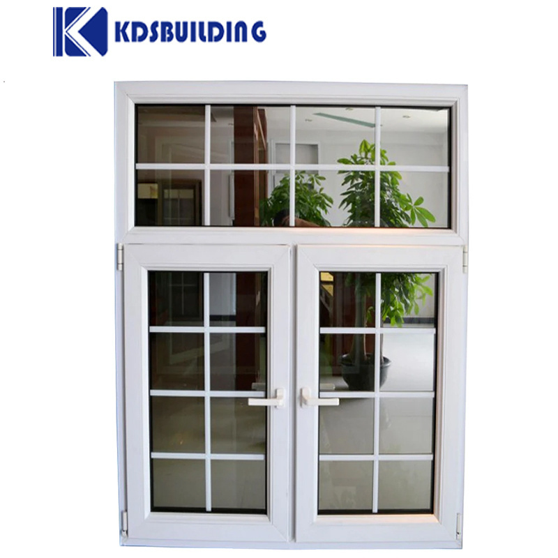 modern design house windows Double tempered glazed pvc window and doors upvc casement window