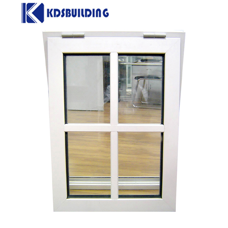 Heat Insulated Top Hung Thermal Break Aluminum Window Bathroom Type Windows Awning Window