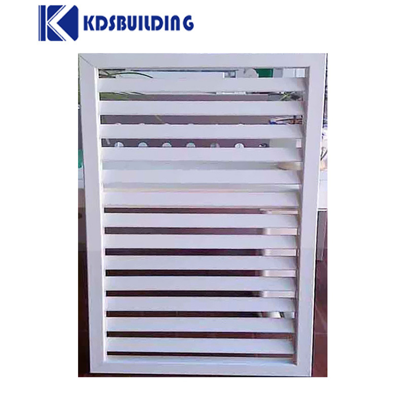 Sun Aluminum Panel Air Louver Windows Shutters Aluminum Sun Louver Vertical