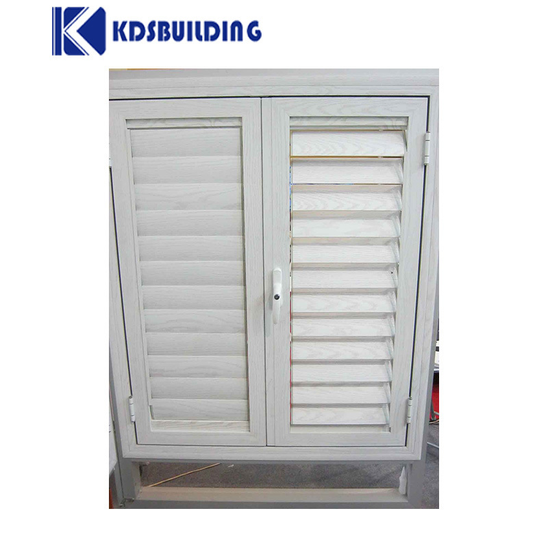 Adjustable Exterior Window Interior Hurricane Wholesale Pvc Plantation Wooden Shutter, Safety louver For Window