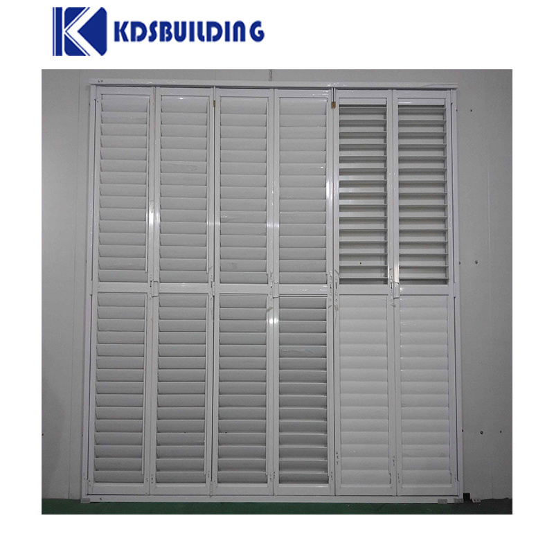 Adjustable Exterior Window Interior Hurricane Wholesale Pvc Plantation Wooden Shutter, Safety louver For Window