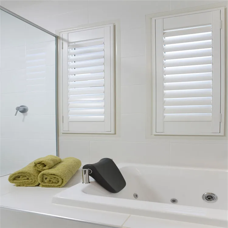 export to Australia Bay way window shutters sliding door plantation shutters PVC window