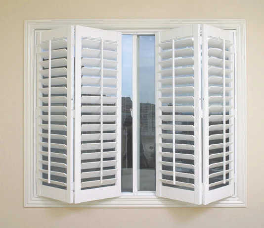 export to Australia Bay way window shutters sliding door plantation shutters PVC window