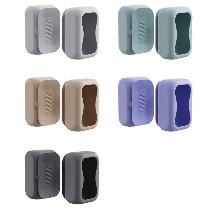 Silicone Tissue Multi-purpose Box, Suction Cup Napkin Holder Dispenser Box For Bathroom Home Office Storage Box Wall