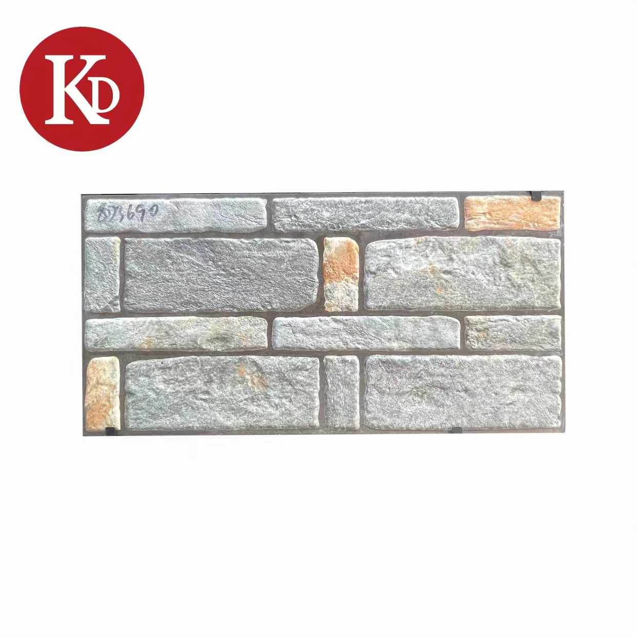 Exterior wall decorative clinker brick tile Black Stone Stacked Exterior Wall Cladding Tiles