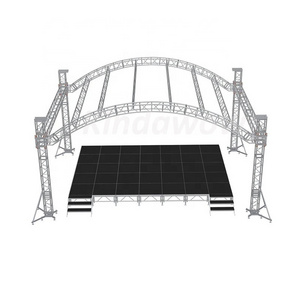 Kindawow Aluminum Outdoor Concert Stage, Event Stage, Stage Podium For Sale Insert Stage