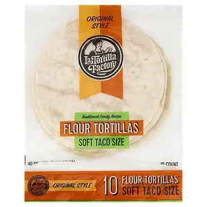 Food Grade Custom Printed Zipper Resealable Flour Tortilla Packaging Bag with Tear Notch