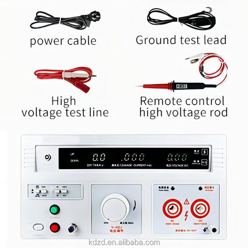 AC High Voltage Withstand Cable Tester leakage current detecting electric safety test equipment portable hipot tester